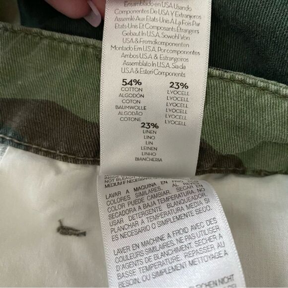 MOTHER The No Zip Misfit Pant Jogger Double Take Camo Size 25 - Picture 11 of 11